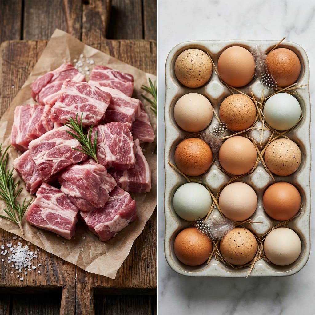 Family Essentials (Pork + Eggs)